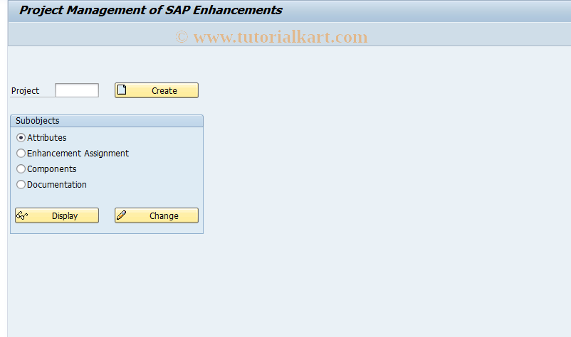 SAP TCode S_AHR_61005996 - IMG-Aktivität: OHALAW070