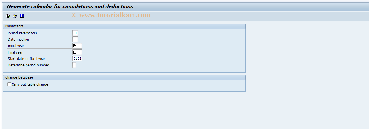 SAP TCode S_AHR_61005999 - IMG-Aktivität: OHALUM010B