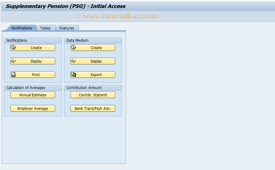 SAP TCode S_AHR_61006020 - IMG Activity: OHADOEC51