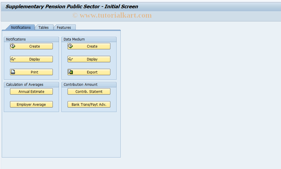 SAP TCode S_AHR_61006022 - IMG Activity: OHADOEC52