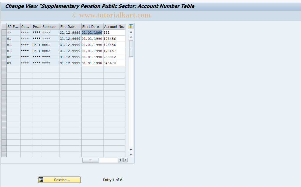 SAP TCode S_AHR_61006046 - IMG Activity: OHADOEC59