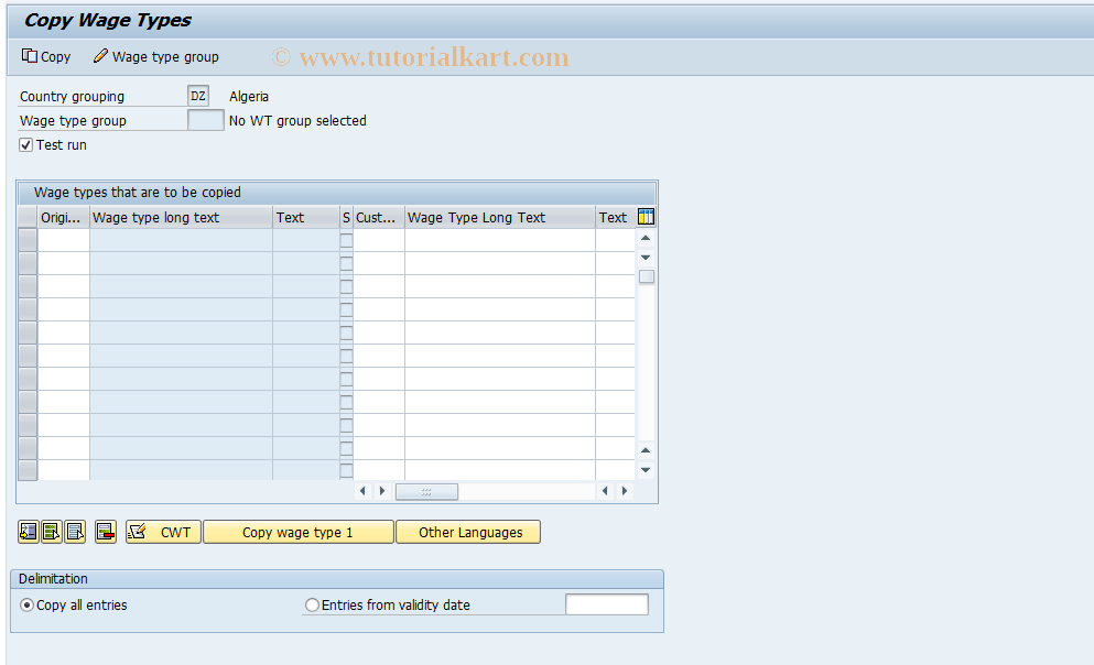 SAP TCode S_AHR_61006076 - IMG Activity: OHADOEU22