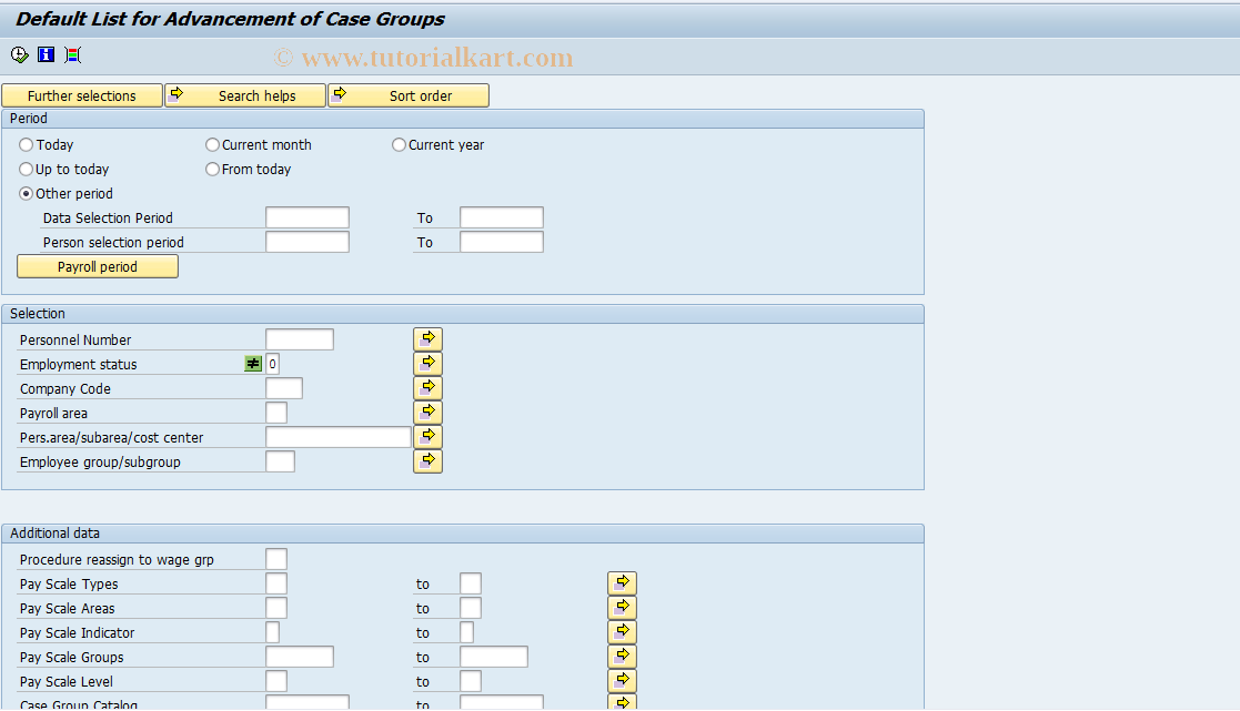 SAP TCode S_AHR_61006082 - IMG Activity: OHADOE672