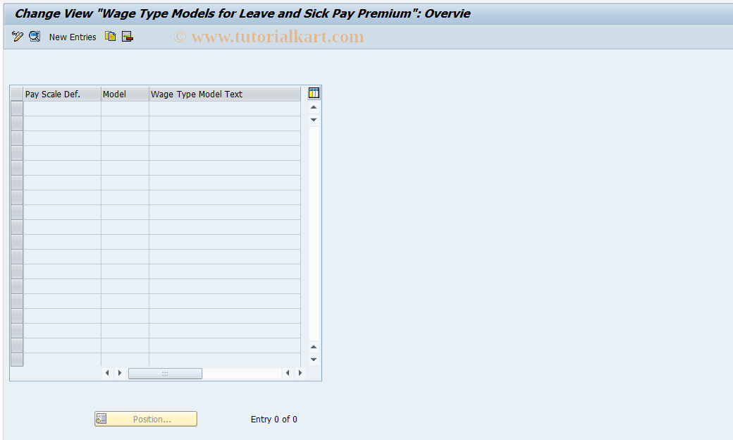 SAP TCode S_AHR_61006085 - IMG Activity: OHADOEU33