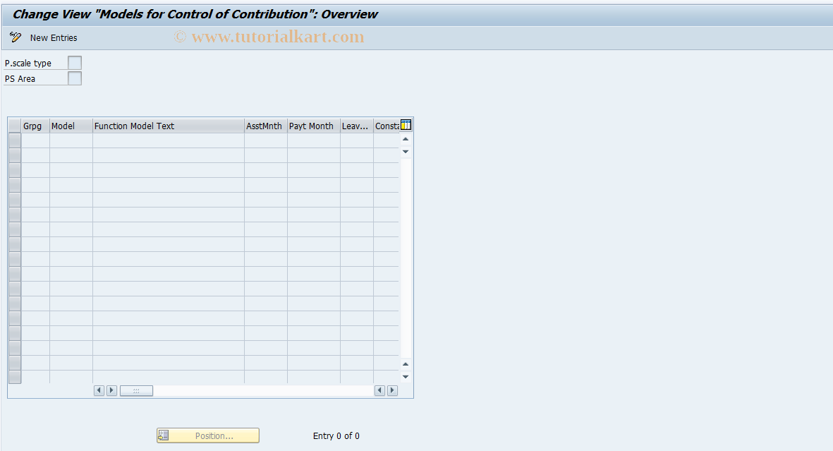 SAP TCode S_AHR_61006090 - IMG Activity: OHADOESOZ