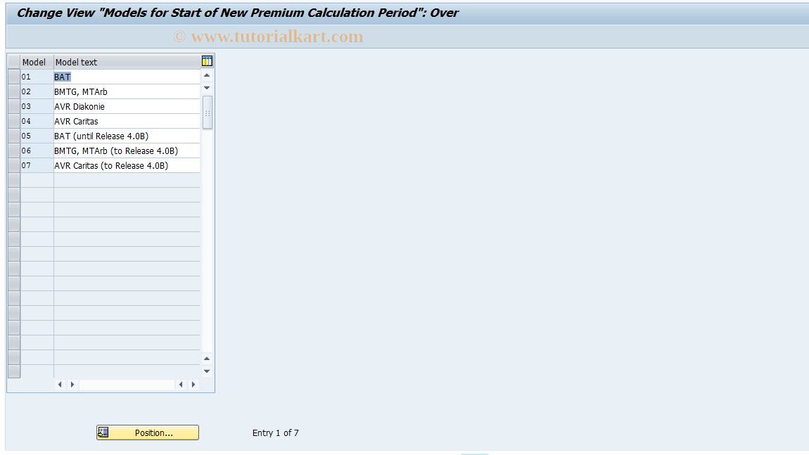 SAP TCode S_AHR_61006093 - IMG Activity: OHADOEU31