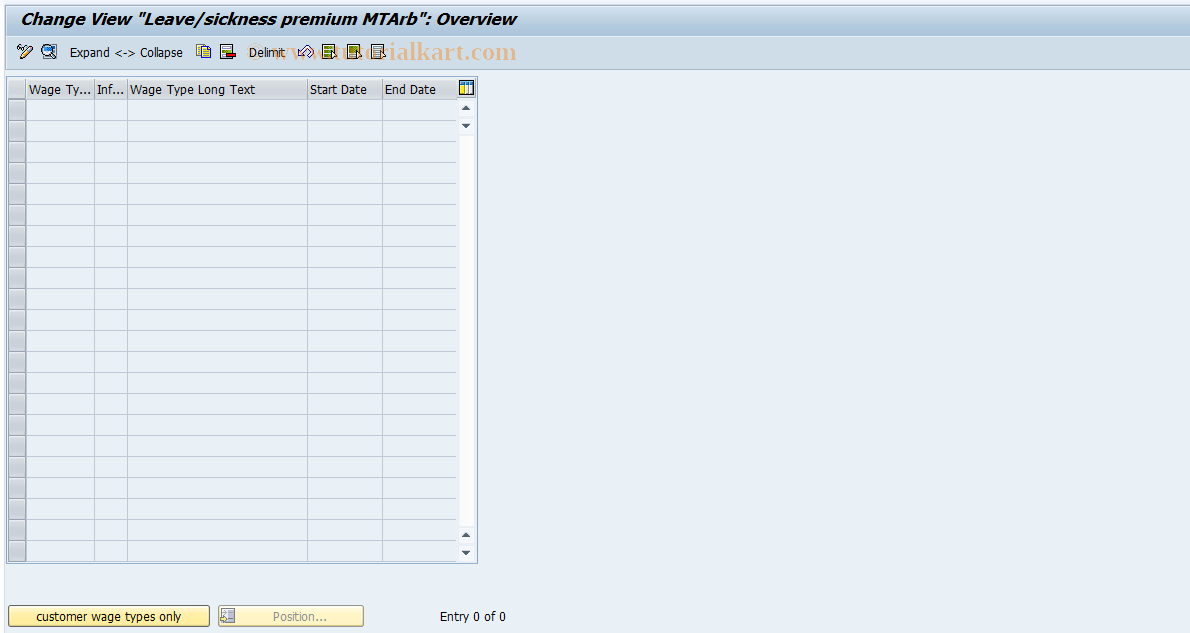 SAP TCode S_AHR_61006100 - IMG Activity: OHADOEU13