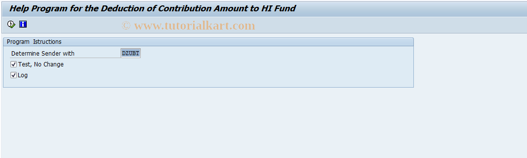 SAP TCode S_AHR_61006112 - IMG Activity: OHADSVD1A