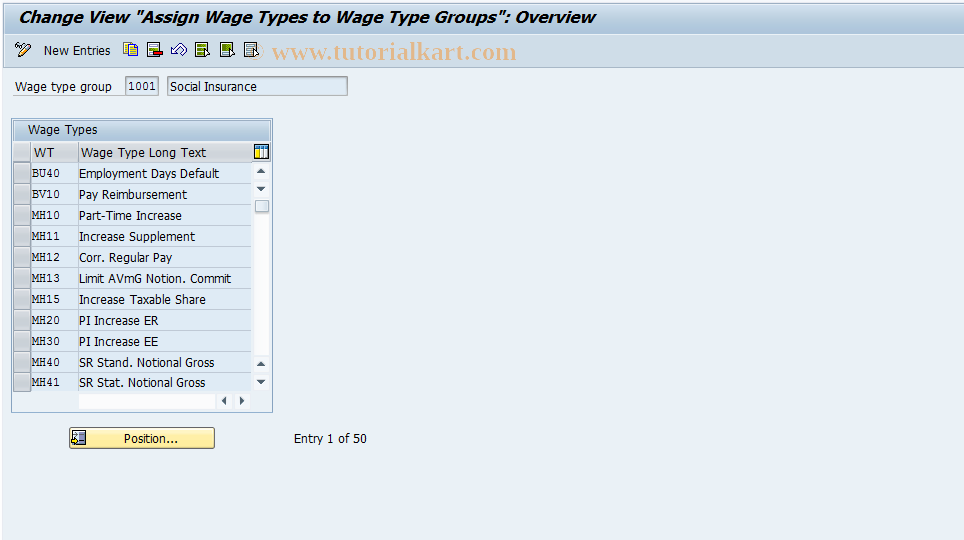 SAP TCode S_AHR_61006118 - IMG Activity: OHADSVC2022