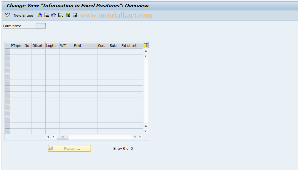 SAP TCode S_AHR_61006184 - IMG Activity: OHADBEBB11B