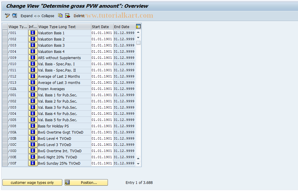 SAP TCode S_AHR_61006216 - IMG Activity: OHADSVE22