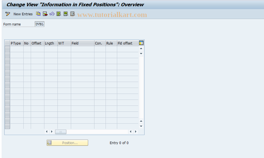 SAP TCode S_AHR_61006218 - IMG Activity: OHADSVD36