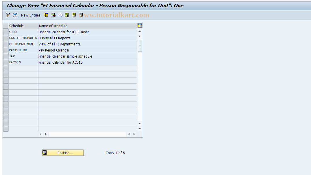 SAP TCode S_AHR_61006284 - IMG Activity: OHADPAY002