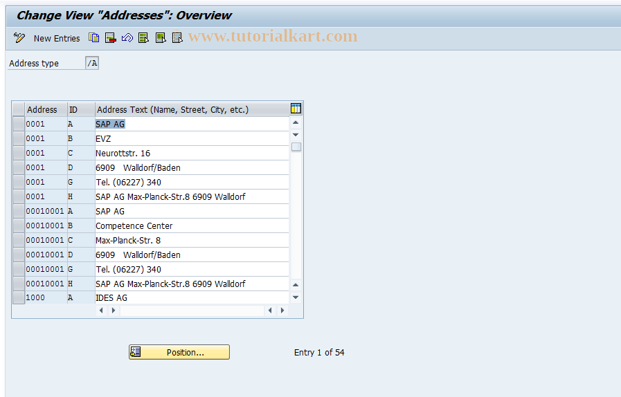 SAP TCode S_AHR_61006290 - IMG Activity: OHADUM002