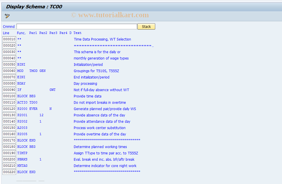 SAP TCode S_AHR_61006293 - IMG Activity: OHADTI340