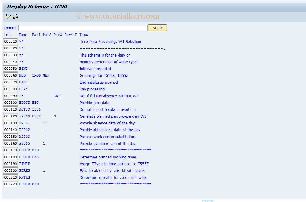 SAP TCode S_AHR_61006298 - IMG Activity: OHADTI364