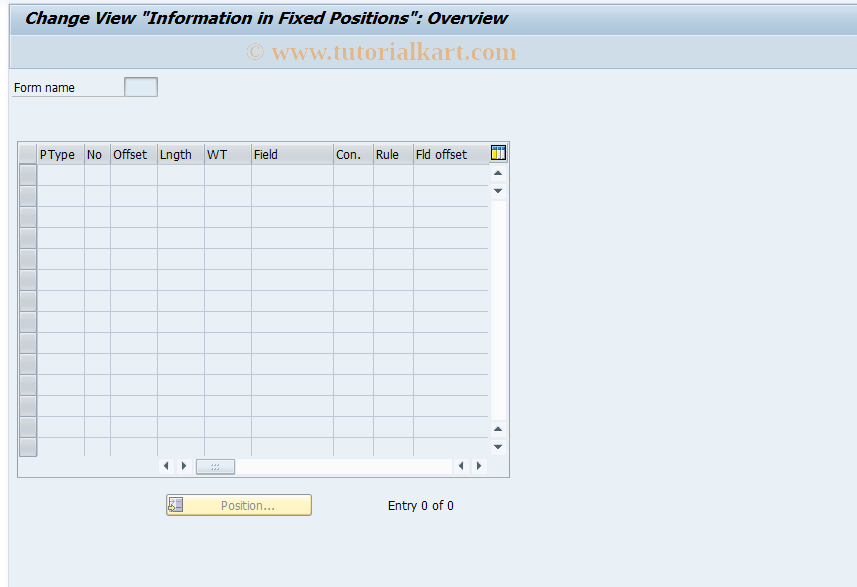 SAP TCode S_AHR_61006312 - IMG Activity: OHADBEBB16B