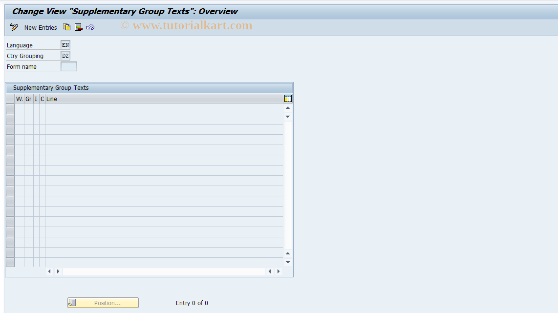 SAP TCode S_AHR_61006677 - IMG-Activity: SIMG_OHAAR_403