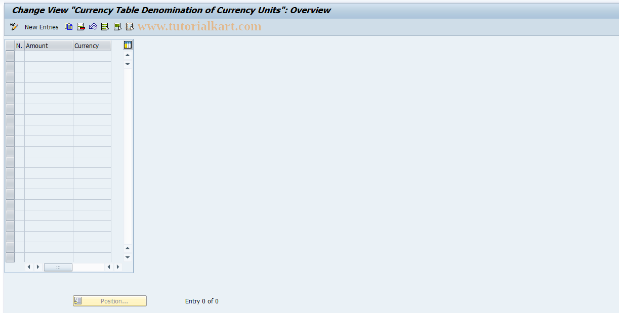 SAP TCode S_AHR_61006701 - IMG-Activity: OHAMX_MZ001