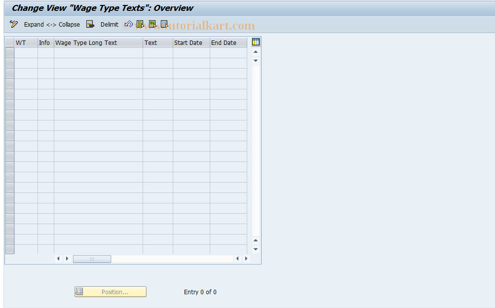 SAP TCode S_AHR_61006723 - IMG-Activity: OHAMX_PA123