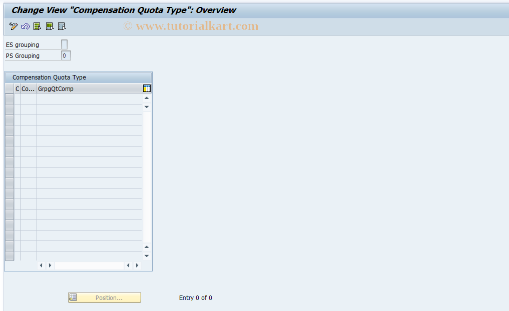 SAP TCode S_AHR_61006736 - IMG activity: OHABR_AU013