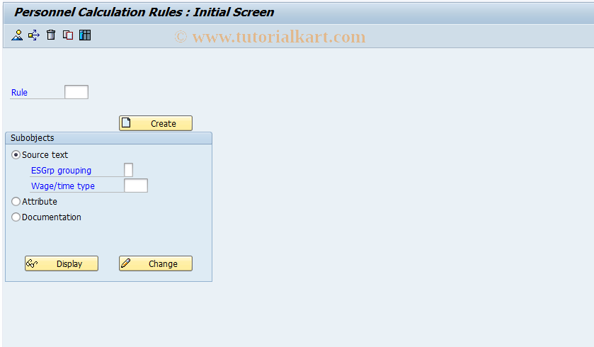 SAP TCode S_AHR_61006743 - IMG activity: OHABR_AB010