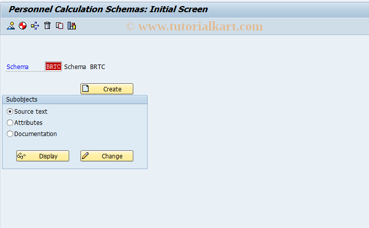 SAP TCode S_AHR_61006756 - IMG activity: OHABR_TI340