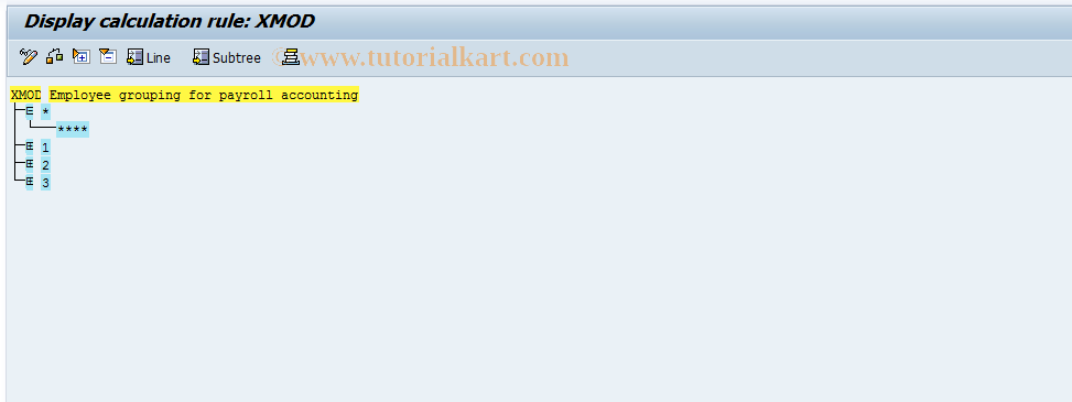 SAP TCode S_AHR_61006757 - IMG-Activity: OHAMX_AB003