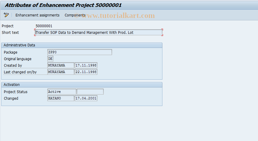 SAP TCode S_AHR_61006773 - IMG-Activity: OHAARSS023