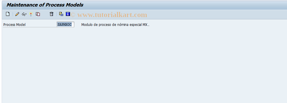 SAP TCode S_AHR_61006778 - IMG-Activity: OHAMX_OCPM001