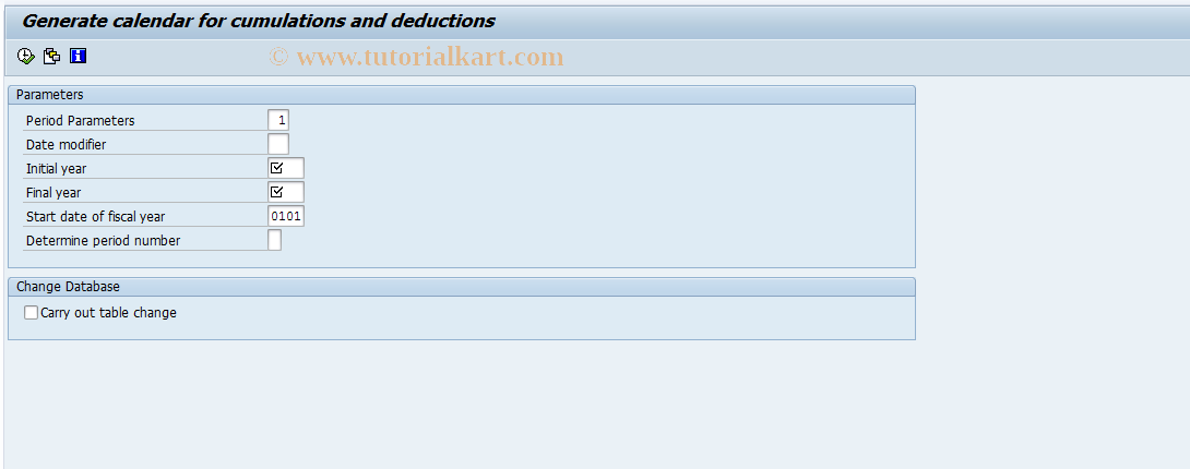 SAP TCode S_AHR_61006809 - IMG-Activity: OHAMX_UM010B