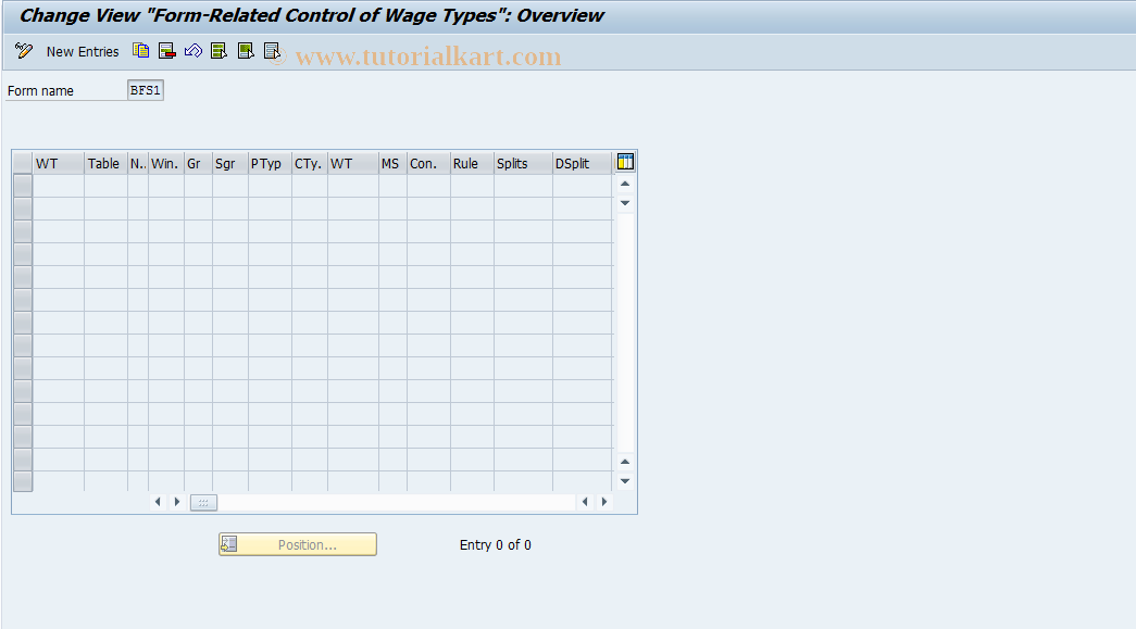 SAP TCode S_AHR_61006928 - IMG Activity: OHACBG001