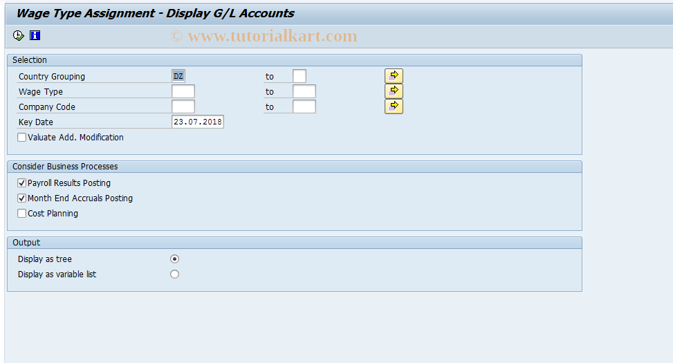 SAP TCode S_AHR_61006938 - IMG Activity: OHACRI062