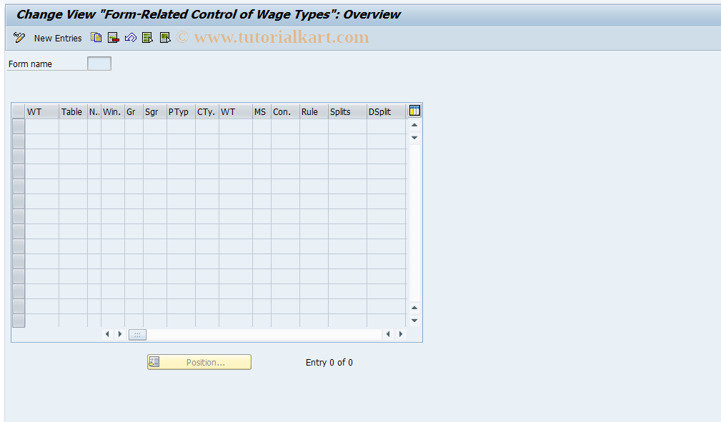 SAP TCode S_AHR_61006957 - IMG-Aktivität: OHA_ZADEDS011