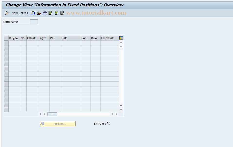 SAP TCode S_AHR_61006968 - IMG-Aktivität: SIMG_OHAW417