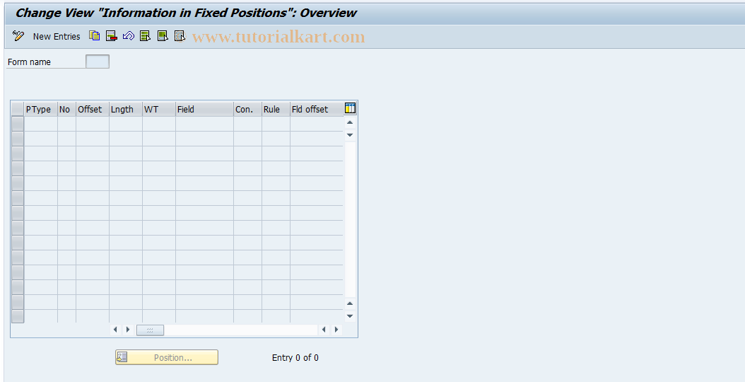 SAP TCode S_AHR_61007000 - IMG Activity: SIMG_OHAC425