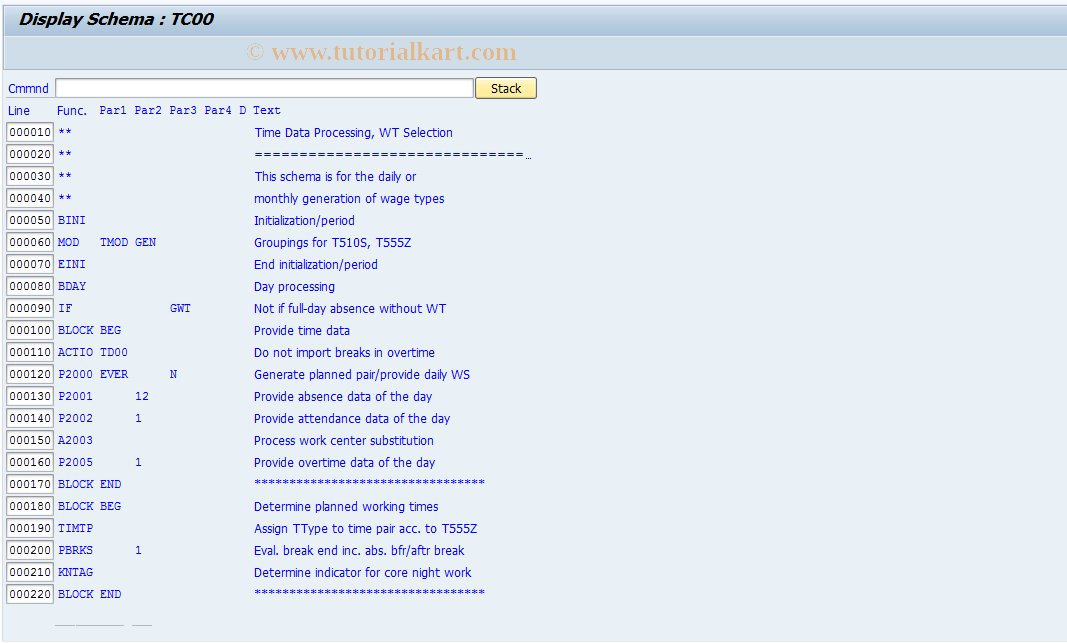 SAP TCode S_AHR_61007022 - IMG Activity: OHACTI324