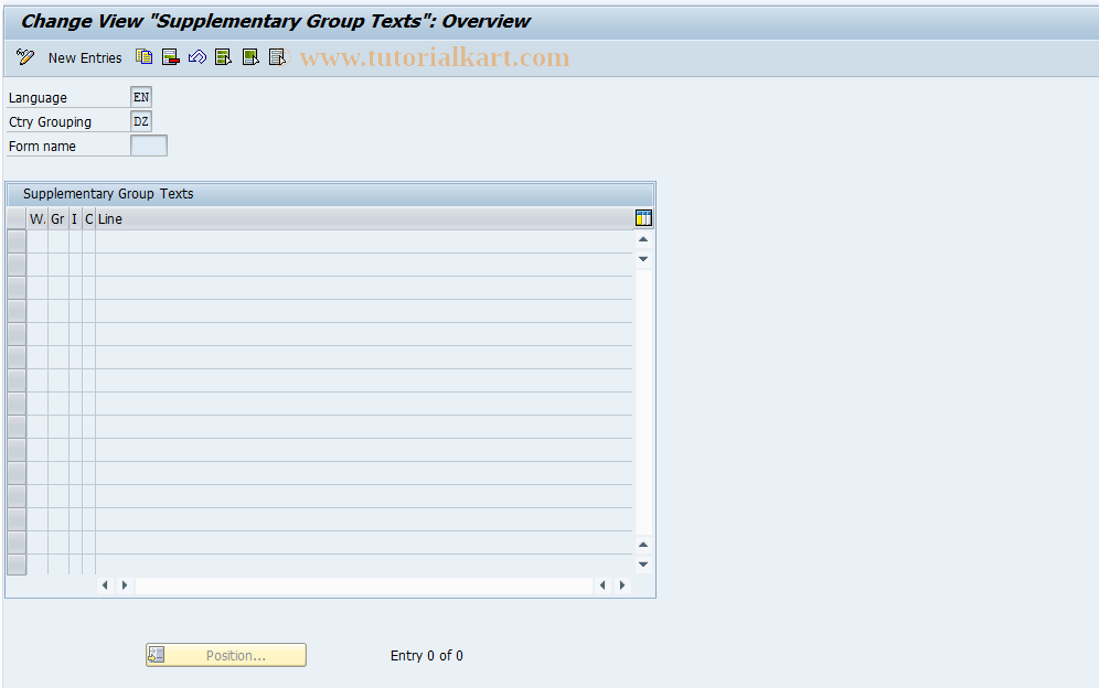 SAP TCode S_AHR_61007101 - IMG-Aktivität: SIMG_OHAR407