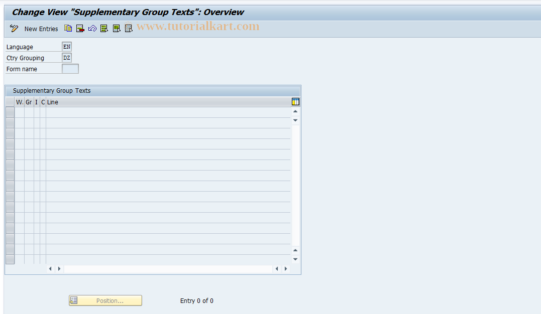 SAP TCode S_AHR_61007103 - IMG-Aktivität: SIMG_OHAR403