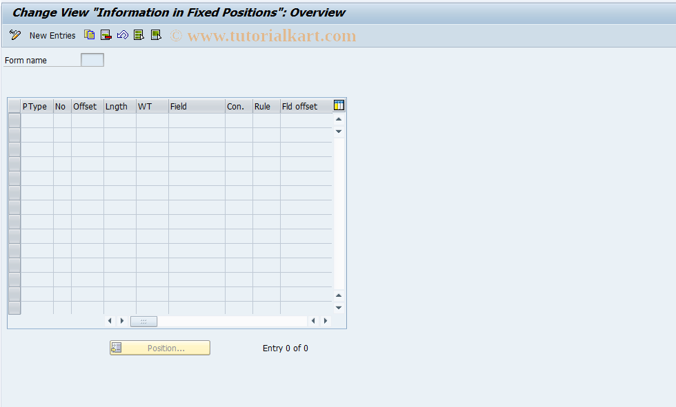 SAP TCode S_AHR_61007143 - IMG-Aktivität: SIMG_OHAR418