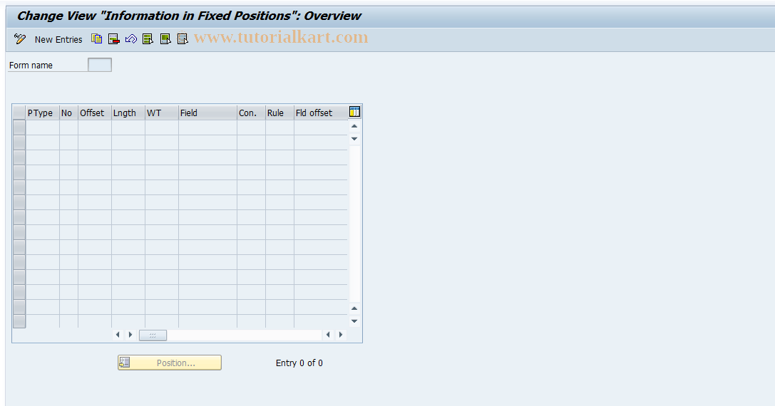 SAP TCode S_AHR_61007254 - IMG-Aktivität: SIMG_OHASE_405