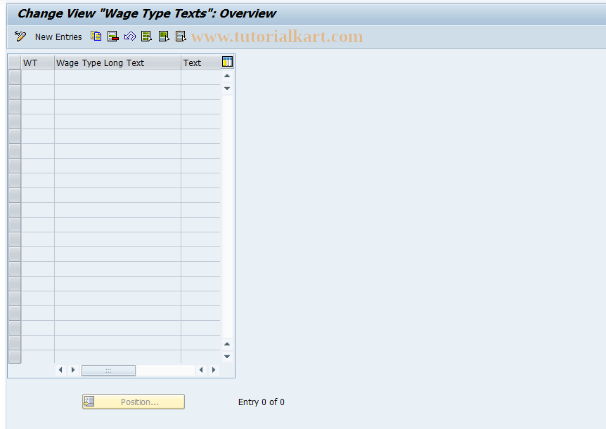 SAP TCode S_AHR_61007349 - IMG-Aktivität: OHASE_UM102