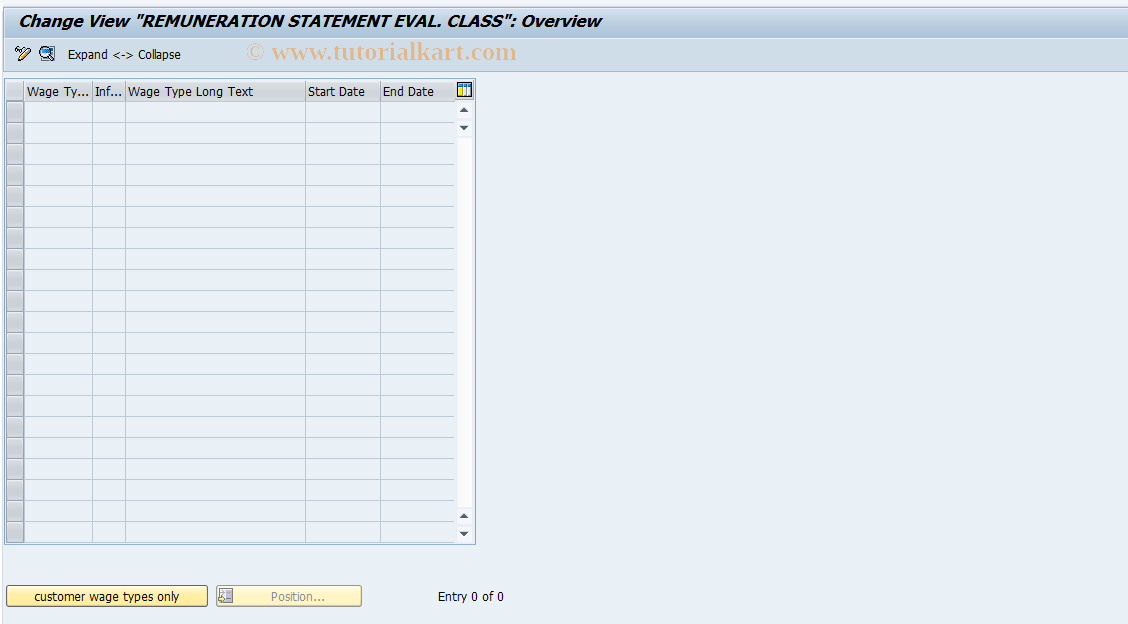 SAP TCode S_AHR_61007386 - IMG-Aktivität: SIMG_OHANZ507