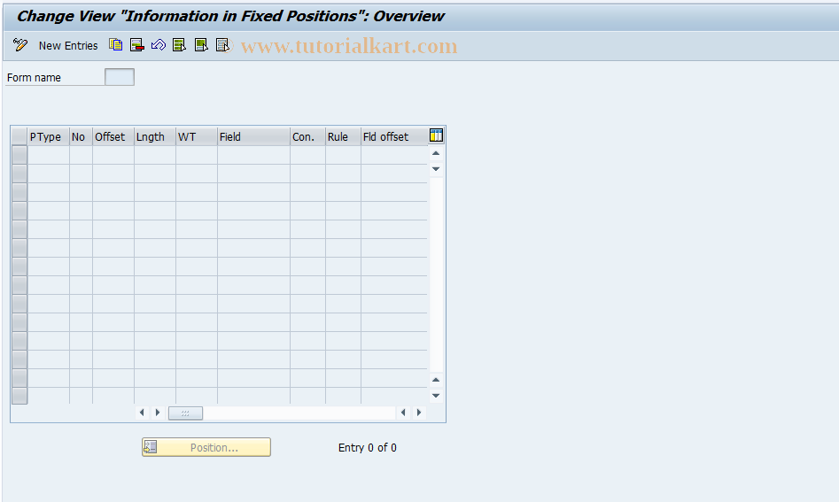 SAP TCode S_AHR_61007390 - IMG-Aktivität: SIMG_OHAPH_437