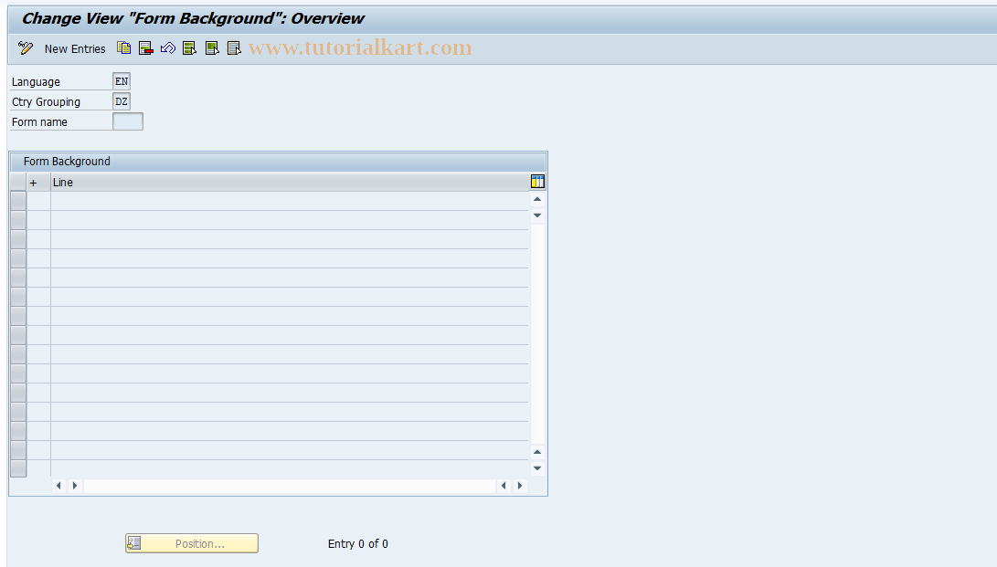 SAP TCode S_AHR_61007517 - IMG-Aktivität: SIMG_OHAL402