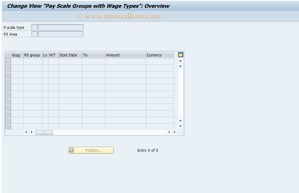 SAP TCode S_AHR_61007530 - IMG Activity: OHAEBW005