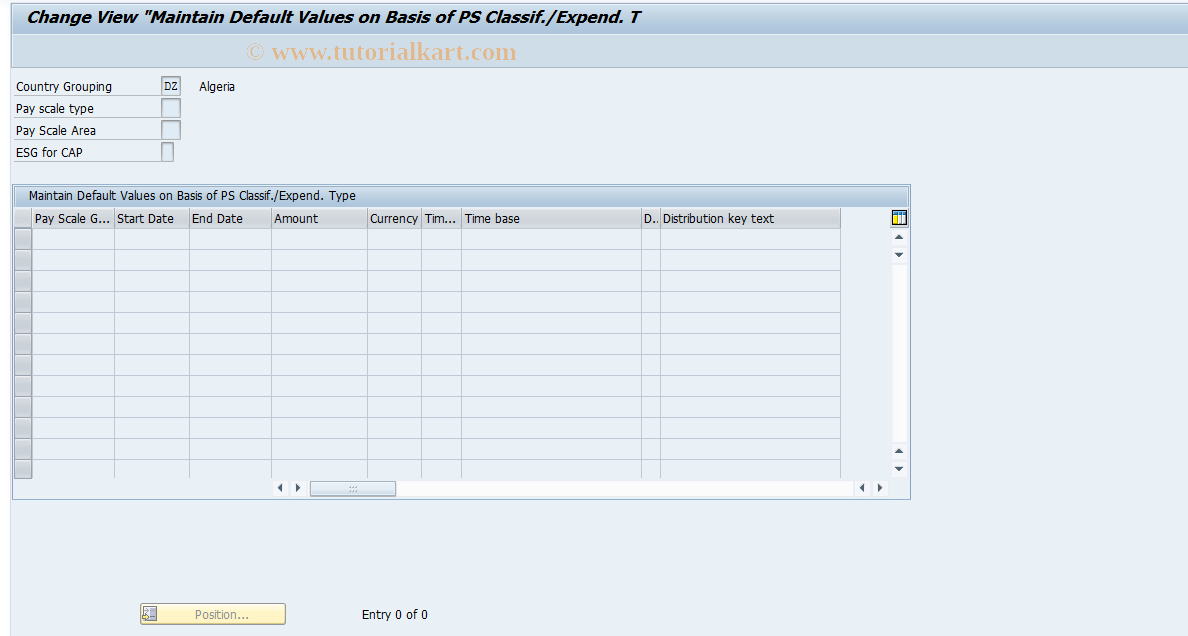 SAP TCode S_AHR_61007542 - IMG Activity: OHP7_0200