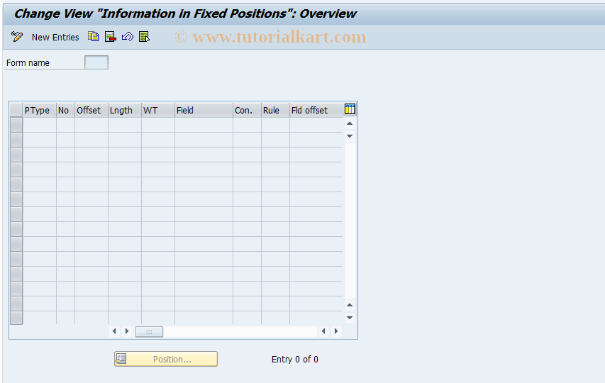 SAP TCode S_AHR_61007545 - IMG-Aktivität: SIMG_OHAV417