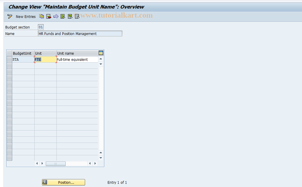 SAP TCode S_AHR_61007556 - IMG Activity: OHP7_0030