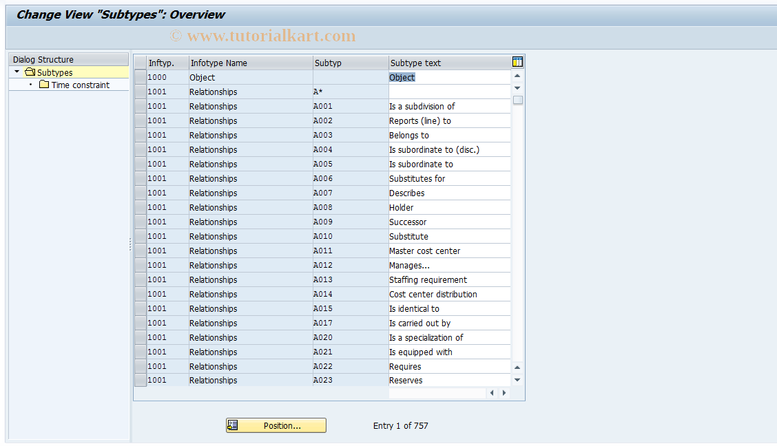 SAP TCode S_AHR_61007562 - IMG Activity: OHP7_0219